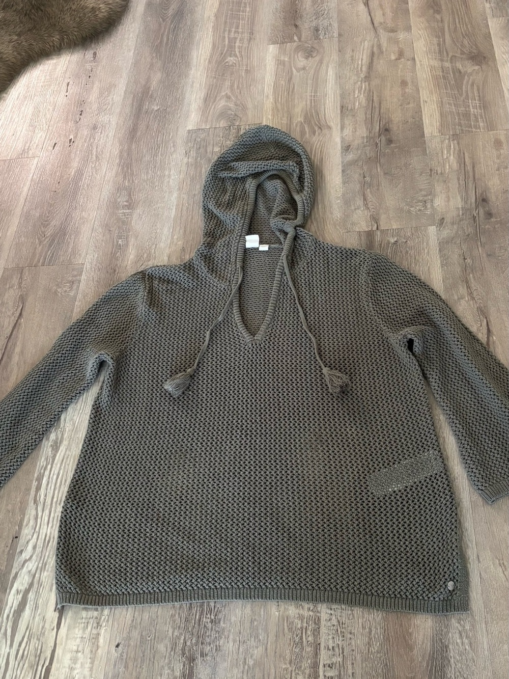 Roxy Safe Knit Hooded Sweater XL
